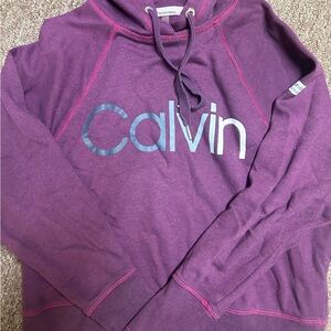 Calvin Klein Performance Purple Hoodie